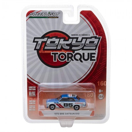 Carro Greenlight Datsun Bre 510 1972 - Escala 1/64
