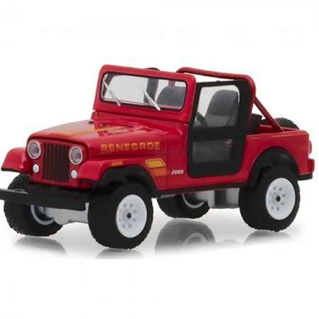 Carro Greenlight Jeep Cj-7 Renegade 1983 - Escala - 1/64