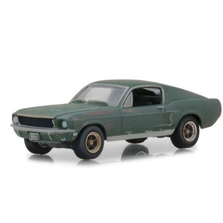 Carro Greenlight Ford Mustang Gt Fastback 2018 1968 - Escala 1/64 44722