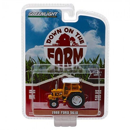 Trator Greenlight Ford 5610 1988 - Escala 1/64 48010-d