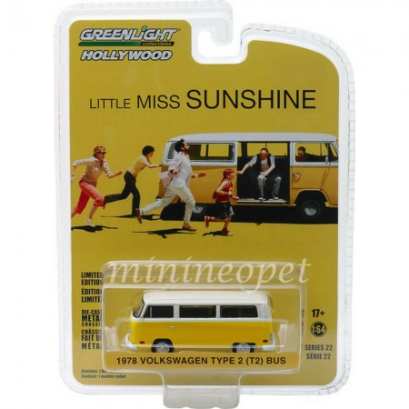 Carro Greenlight Volkswagen Type 2 (t2) Bus - 1978 - Escala 1/64