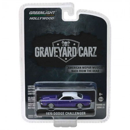 Carro Greenlight Dodge Challenger 1970 - Escala 1/64