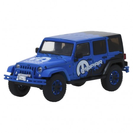 Carro Greenlight Jeep Wrangler Unlimited Mopar Off-road 2012 - Escala 1/43 -  86099
