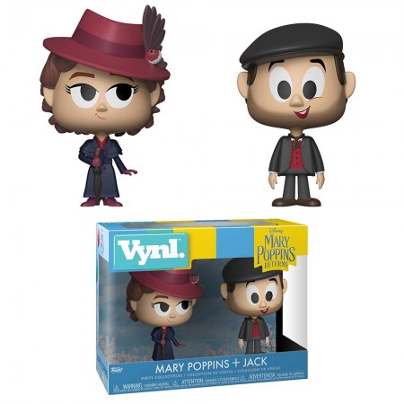 Boneco Funko Vynl Disney Mary Poppins + Jack 2pack