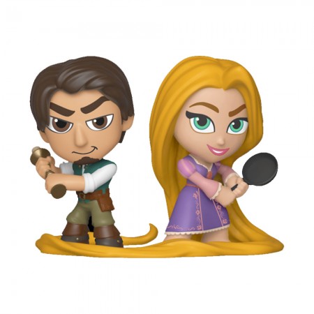 Boneco Funko Vinyl Minis Disney Flynn & Rapunzel 2pack