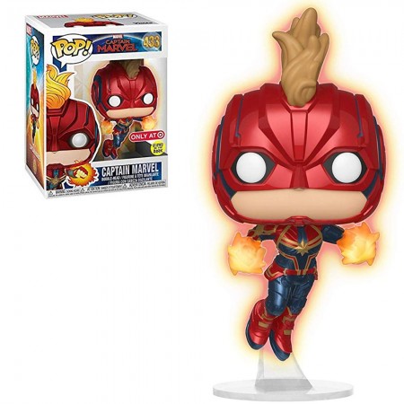 Funko Pop Marvel Captain Marvel  433 Exclusive Atc
