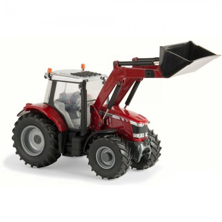 Trator Ertl Massey Ferguson With Loader - Escala 1/32 6616  16297