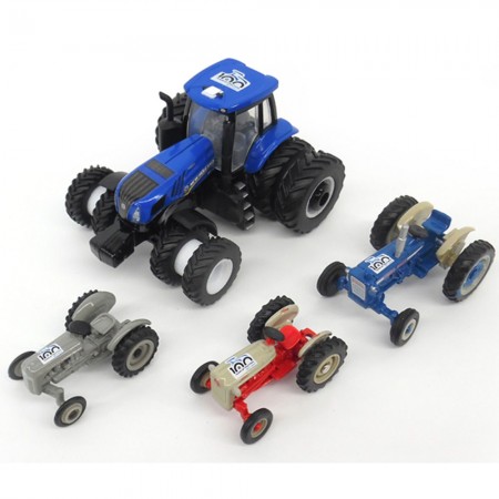 Tratores Ertl Ford New Holland - 100th Anniversary Tractor 4-piece Set - Escala 1/64