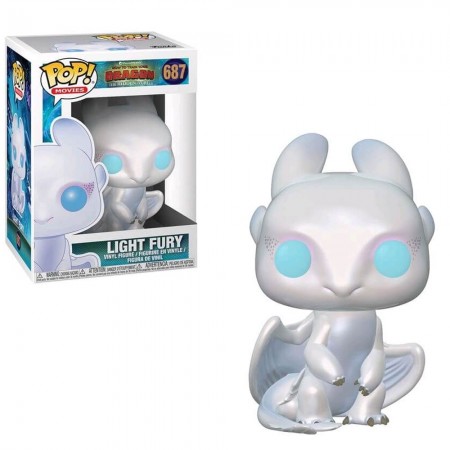 Funko Pop Movies How To Train Your Dragon 3 Exclusive Diamond - Light Fury 687