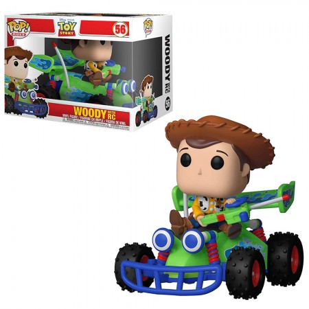 Funko Pop Disney Toy Story - Rides - Woody With Race Car  56