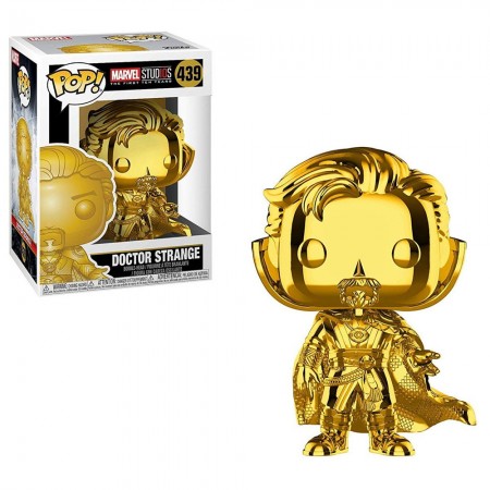 Funko Pop Marvel The First Ten Years (chrome Gold) - Studios Doctor Strange  439