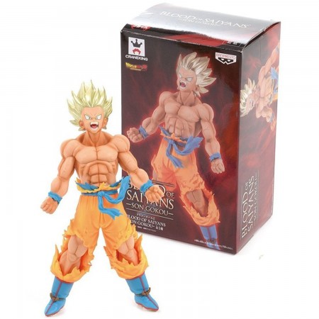 Esttua Banpresto Dragon Ball Z - Blood Of Saiyans Goku Ssj  1067