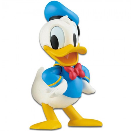 Esttua Banpresto Disney Fluffy Puffy - Donald The Duck (flocked) 1092