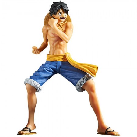 Esttua Banpresto The Naked One Piece Body Calendar - Monkey D. Luffy  (1172)