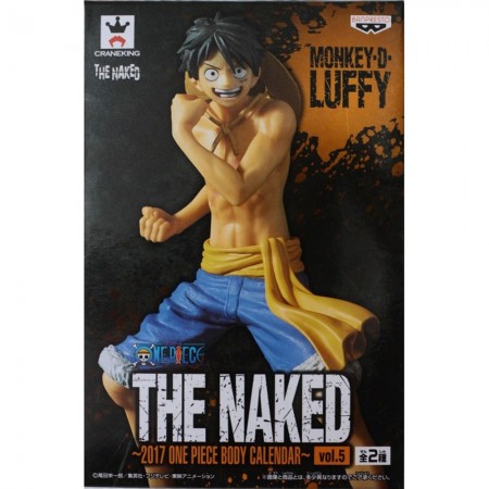 Esttua Banpresto The Naked One Piece Body Calendar - Monkey D. Luffy  (1172)