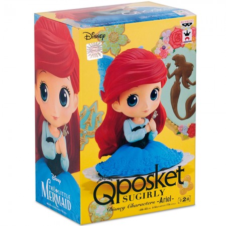 Esttua Banpresto Qposket Disney The Little Mermaid - Ariel Sugirly  (1200)