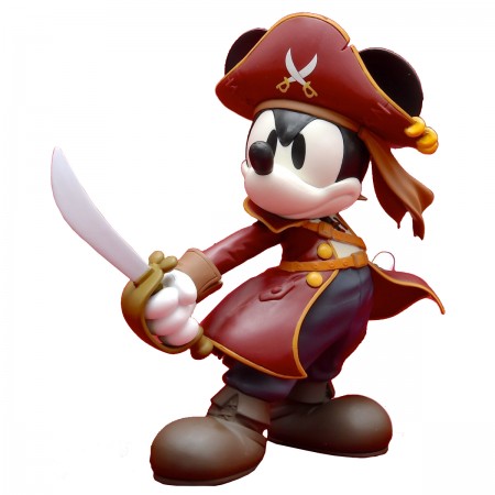Esttua Banpresto Disney - Mickey Mouse Pirate Style  1206