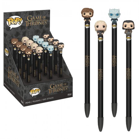 Canetas Funko Pen Topper - Game Of Thrones (display Com 16 Peas)