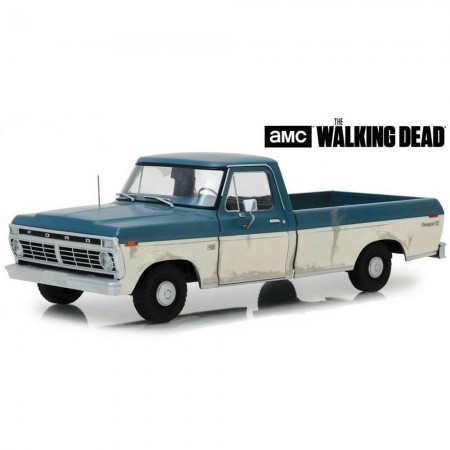 Carro Greenlight The Walking Dead - Ford F-100 12956 Ano 1973 - Escala 1/18