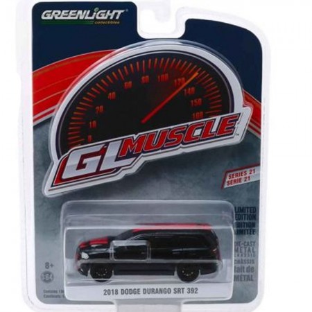 Carro Greenlight Gl Muscle Dodge Durango Srt392 - Ano 2018 - Escala 1/64  13230-f