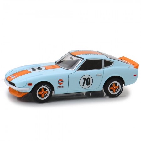 Carro Greenlight Tokyo Torque Datsun 240z Gulf Oil 1970 - Escala 1/24  18302