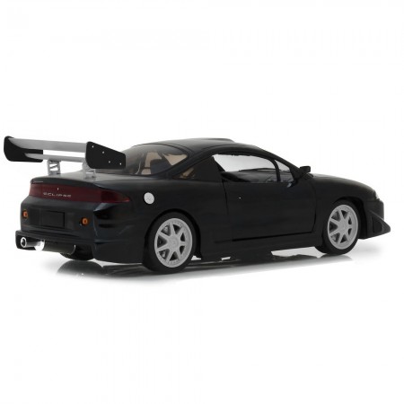 Carro Greenlight Mitsubishi Eclipse - 1995 - Escala 1/18 - Preto  19040