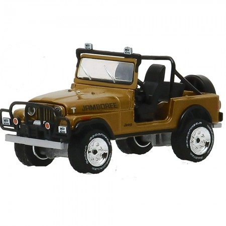 Carro Greenlight 30th Jeep Cj-7 Jamborre - Ano 1982 - Escala 1/64 27970-d