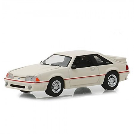 Carro Greenlight 25th Ford Mustang 5.0 - Ano 1989  - Escala 1/64 27970-e
