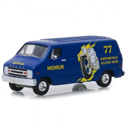 Carro Greenlight Dodge B-100 - 1977 - Escala 1/64 - 1977  41070-e
