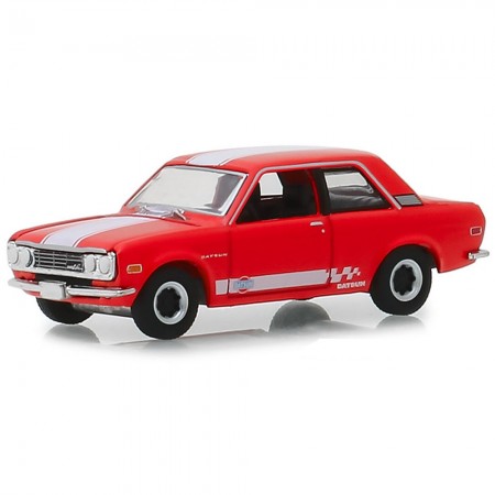 Carro Greenlight Torque Datsun 510 1970 - Escala 1/64  47030-b