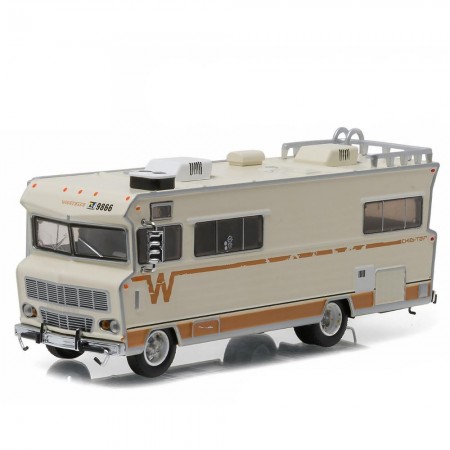 Carro Greenlight Winnebago Chieftain The Walking Dead 1973 - Escala 1/43