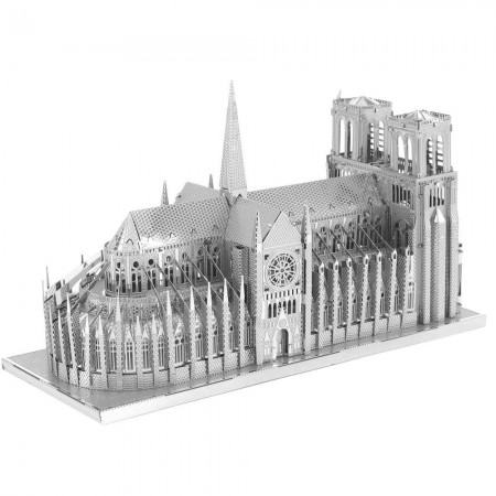 Miniatura de Montar Metal Earth - Iconx - Notre Dame Cathedral Icx003