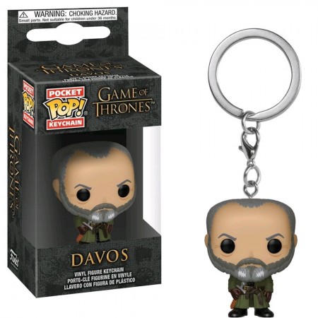 Chaveiro Funko Pop Keychain Game Thrones - Davos