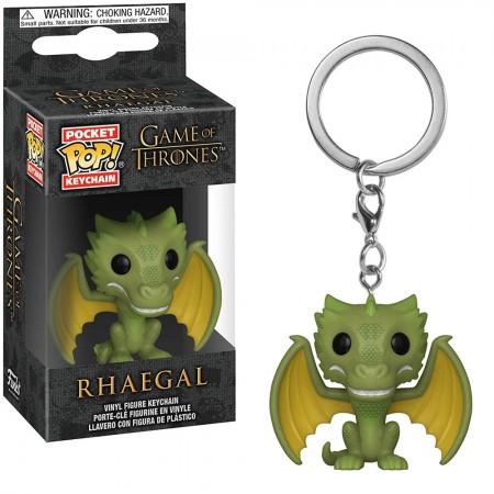 Chaveiro Funko Pop Keychain Game Thrones - Rhaegal 9