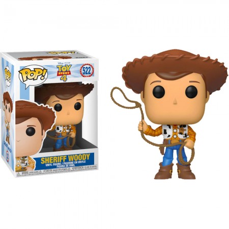 Funko Pop Disney Toy Story 4 - Sherif Woody - 522