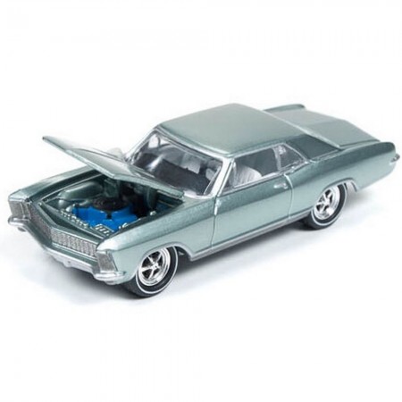 Carro Johnny Lightning Classic Gold -  Buick Riviera Jlcg001b - Ano 1965 - Escala 1/64
