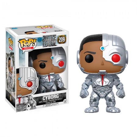Funko Pop Heroes Movies Justice League Cyborg 209