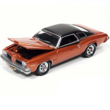 Carro Johnny Lightning Classic Gold - Pontiac Gto Jlcg002b - Ano 1973 - Escala 1/64