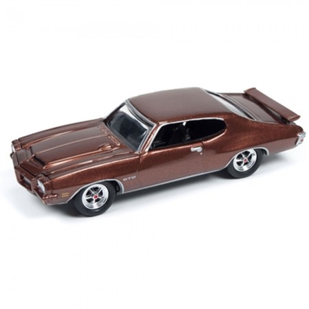 Carro Johnny Lightning Muscle Cars - Pontiac Gto Jlmc001a - Ano 1971 - Escala 1/64