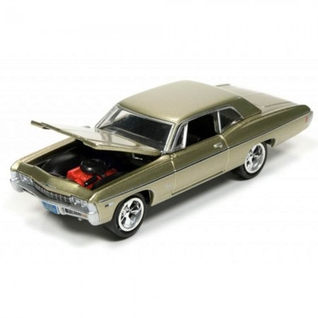 Carro Johnny Lightning Muscle Cars - Chevy Impala Jlmc002b - Ano 1968 - Escala 1/64