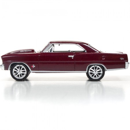 Carro Johnny Lightning Muscle Cars - Chevy Nova Ss Jlmc002b - Ano 1967 - Escala 1/64