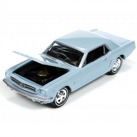 Carro Johnny Lightning Muscle Cars -  Ford Mustang Jlmc002c - Ano 1965 - Escala 1/64