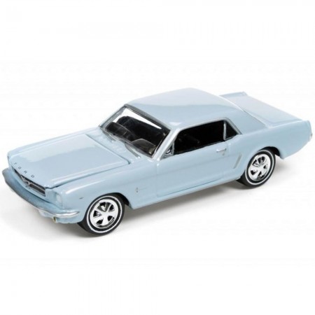 Carro Johnny Lightning Muscle Cars -  Ford Mustang Jlmc002c - Ano 1965 - Escala 1/64