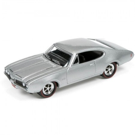 Carro Johnny Lightning Muscle Cars - Oldsmobile Cutlass 442 Jlmc002d - Ano 1969 - Escala 1/64