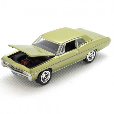 Carro Johnny Lightning Muscle Cars - Chevy Impala Jlmc002d - Ano 1968 - Escala 1/64