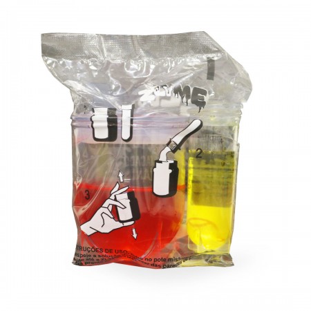 Slime Atacado Mania - Kit Vermelho Com Amarelo - Zlyme