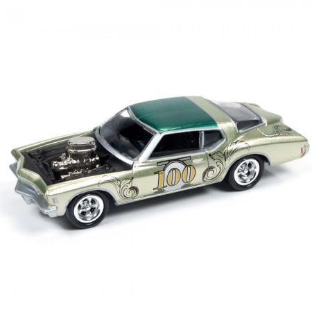 Carro Johnny Lightning The Spoilers - Buick Riviera Jlsf001a - Ano 1972 - Escala 1/64