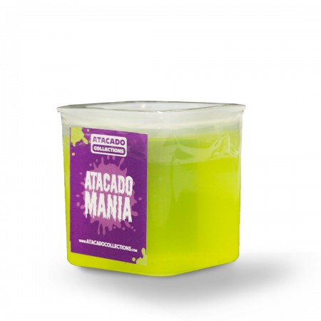Slime Atacado Mania - Clear Amarelo - Zlyme