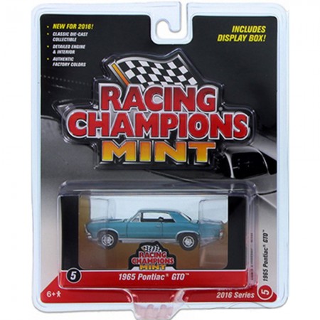 Carro Racing Champions - Pontiac Gto Green Rc001a - Ano 1965 - Escala 1/64
