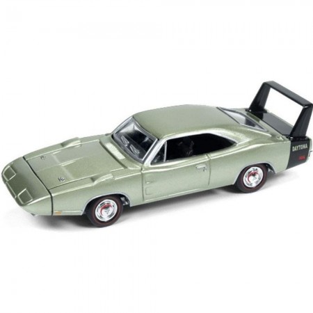 Carro Racing Champions - Dodge Charger Daytona Green Rc001a - Ano 1969 - Escala 1/64